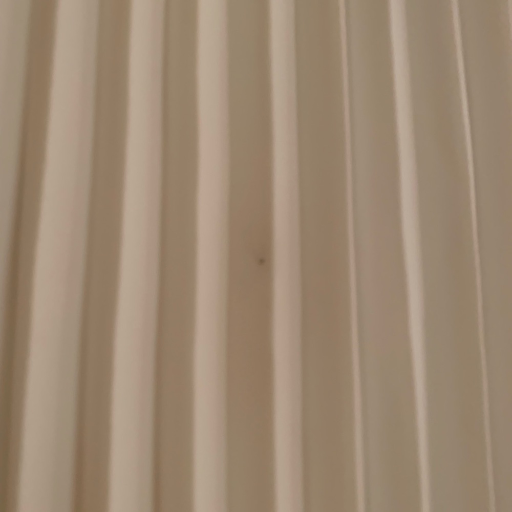 Banana Republic white dress 0 pleated - Picture 3 of 4